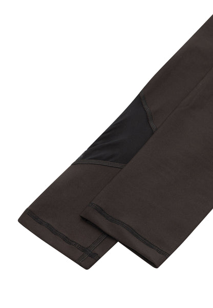 1017 - Tulle Detaljerade Sportleggings - Slank & Säker Passform 🖤✨