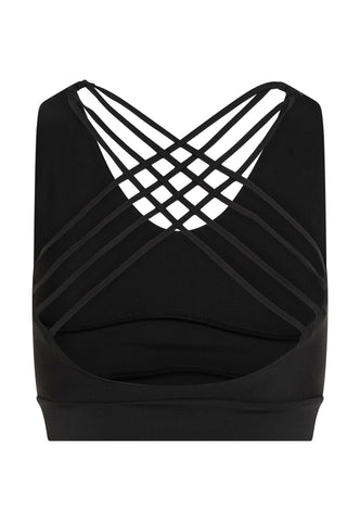 188 Sport - Svart Sports Bra - Elegant Stil & Komfort ✨