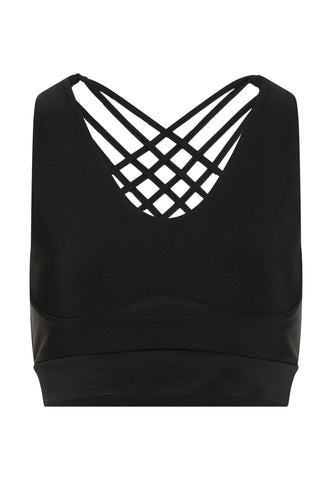 188 Sport - Svart Sports Bra - Elegant Stil & Komfort ✨