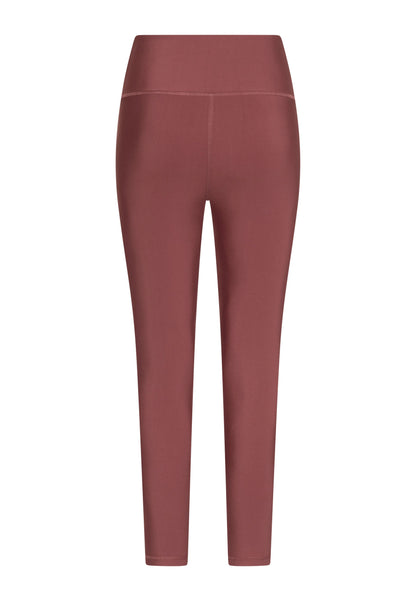 1100 Ve Waist Leggings in Dark Rose