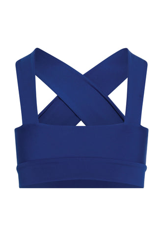 195 Decoltée Sport Bra in Royalblau