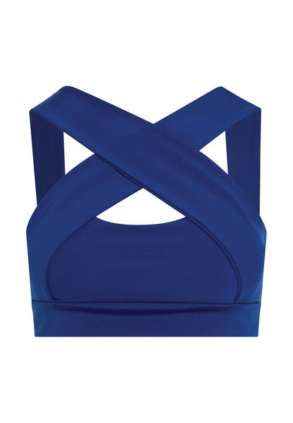 195 Décolleté Sport Bra en Bleu royal