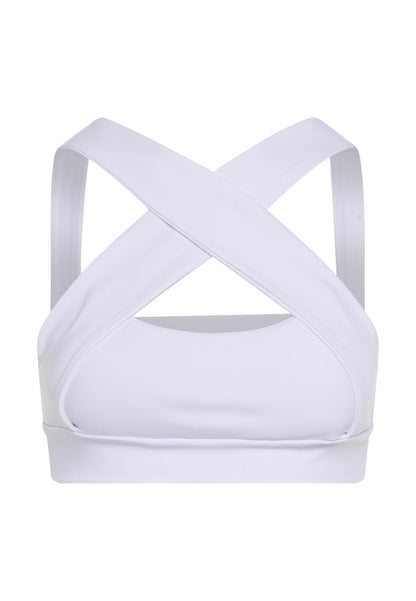 190 Decoltée Sport Bra in Weiss