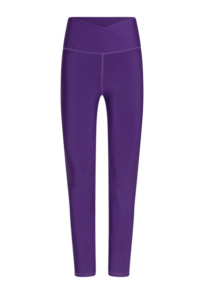 1042 Leggings Taille Extra Haute en Violett
