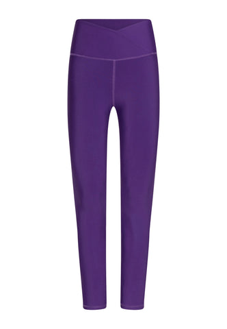 1042 Leggings Taille Extra Haute en Violett