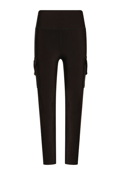 1122 Cargo Leggings in Schwarz