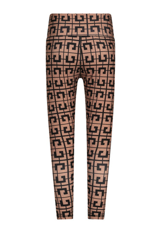 869 - Leggings Taille Extra Haute - Style Brun Chic ✨🧘‍♀️