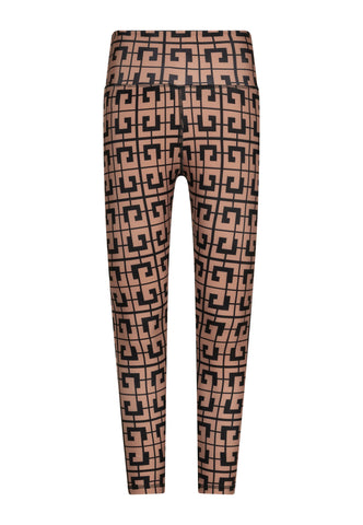 869 - Leggings Taille Extra Haute - Style Brun Chic ✨🧘‍♀️