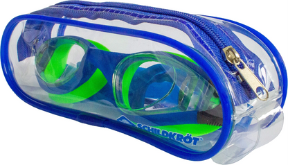 Junior Schwimmbrille Capri blau/