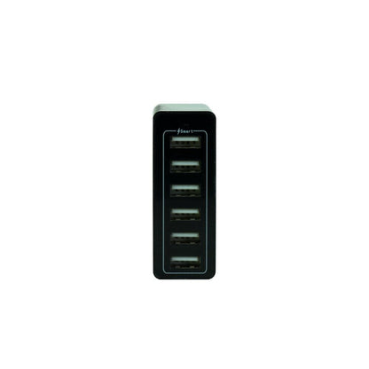Key Power 6-Port USB Ladegerät – 60W, 2,4A pro Port & Kurzschlussschutz