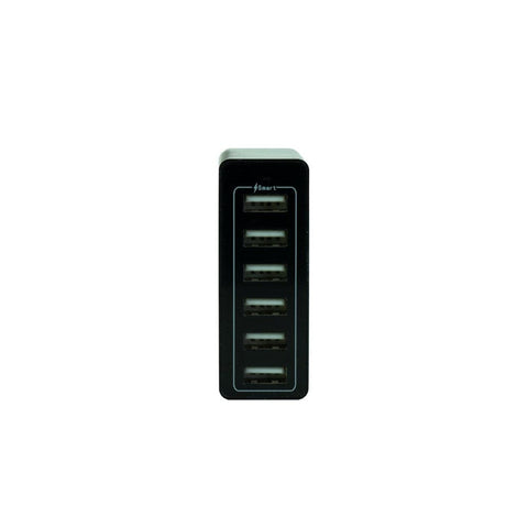 Key Power 6-Port USB Ladegerät – 60W, 2,4A pro Port & Kurzschlussschutz