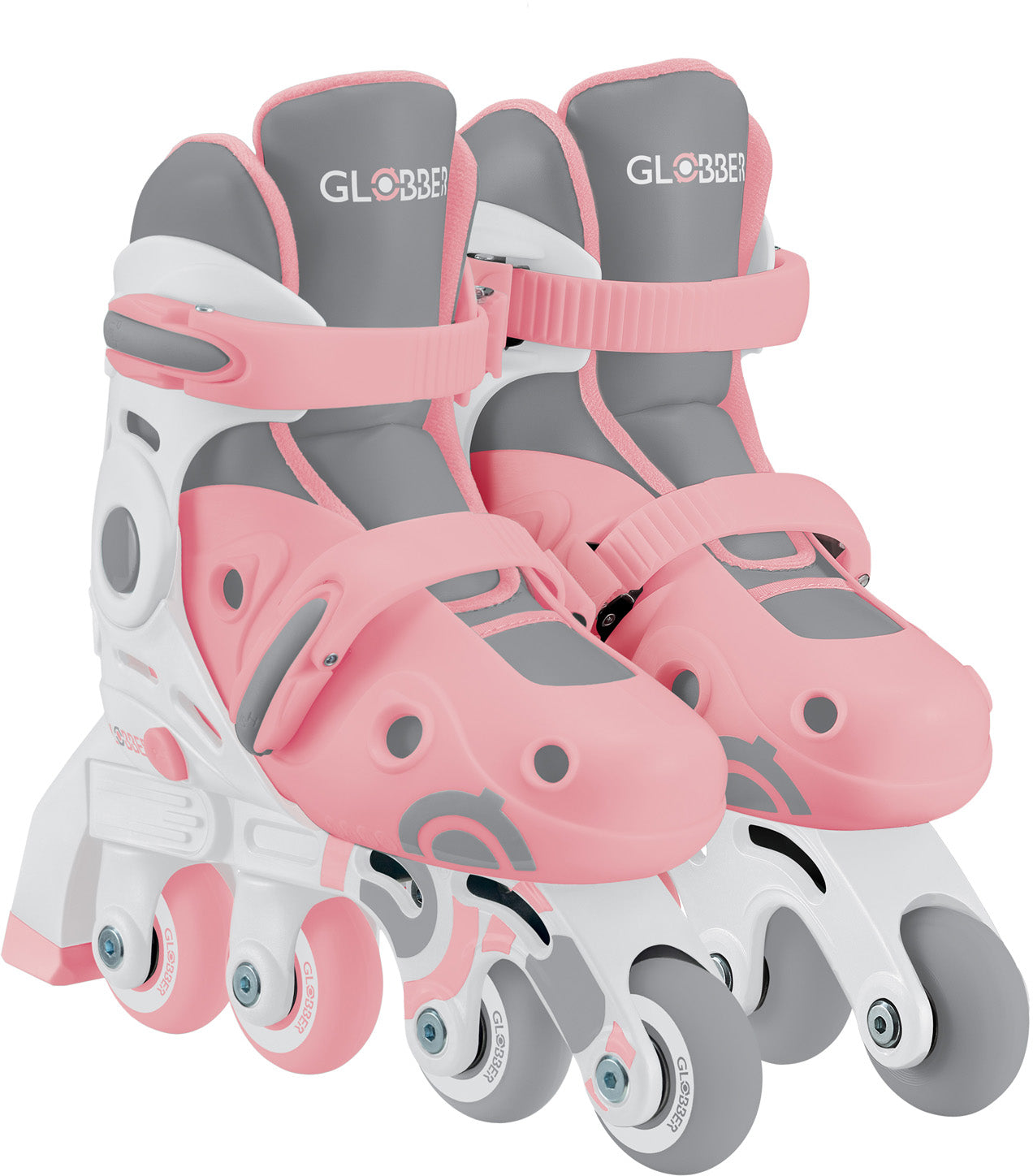 Globber | Inline Skate 2 in 1 | Gr. 26-29 | Pastel pink