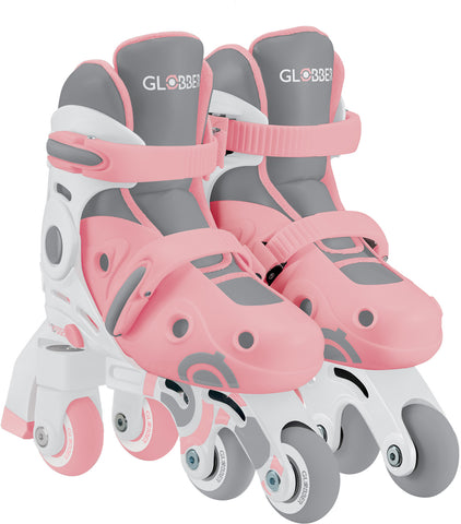Globber | Inline Skate 2 in 1 | Gr. 26-29 | Pastel pink