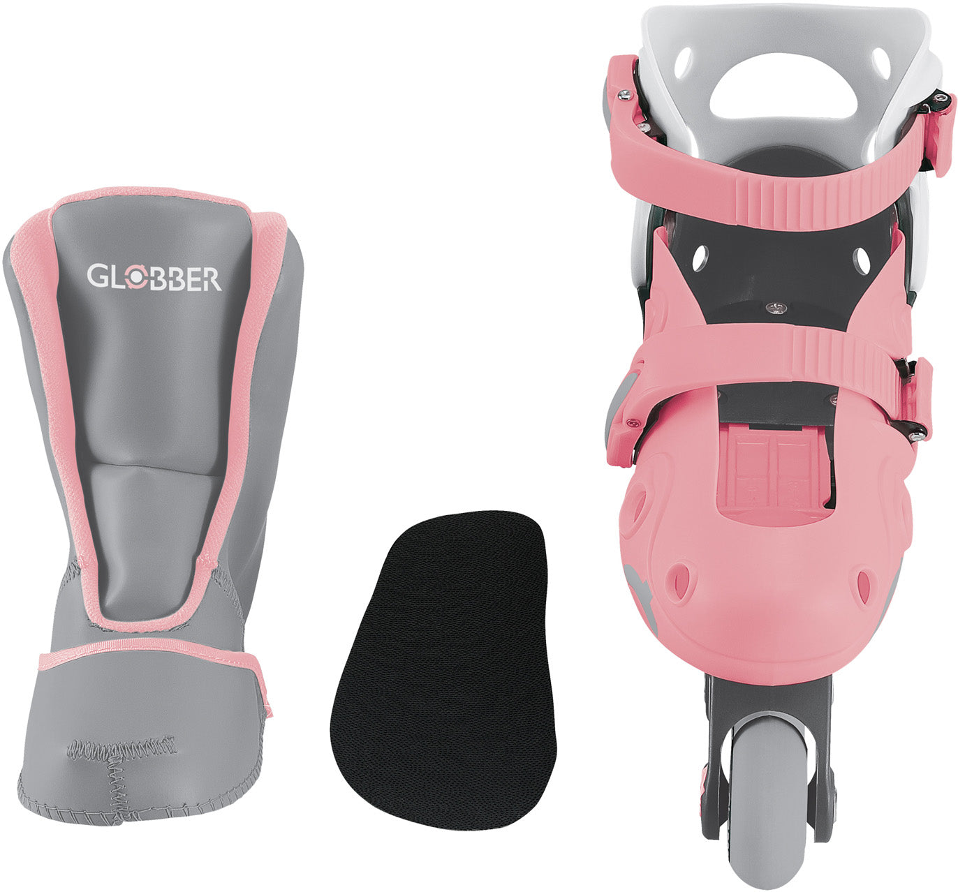 Globber | Inline Skate 2 in 1 | Gr. 26-29 | Pastel pink