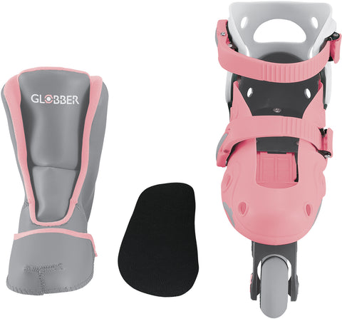 Globber | Inline Skate 2 in 1 | Gr. 26-29 | Pastel pink