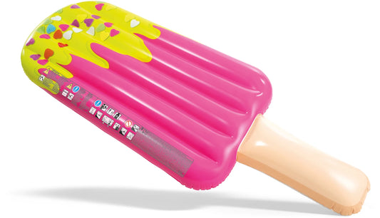 Floater Eis am Stiel pink/gelb