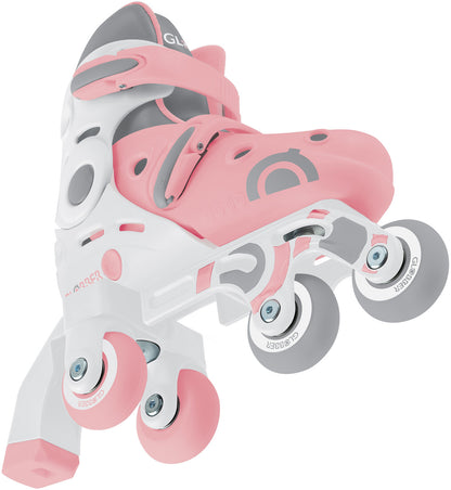 Globber | Inline Skate 2 in 1 | Gr. 30-33 | Pastel pink