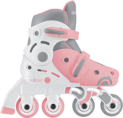 Globber | Inline Skate 2 in 1 | Gr. 30-33 | Pastel pink