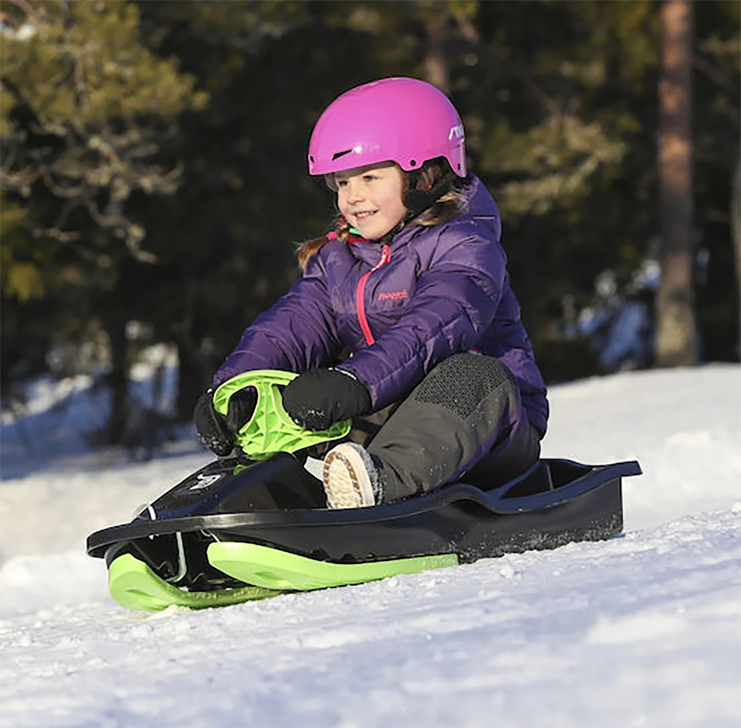 Bob Snowpower schwarz/grün