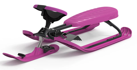 Snowracer Curve pink/grau