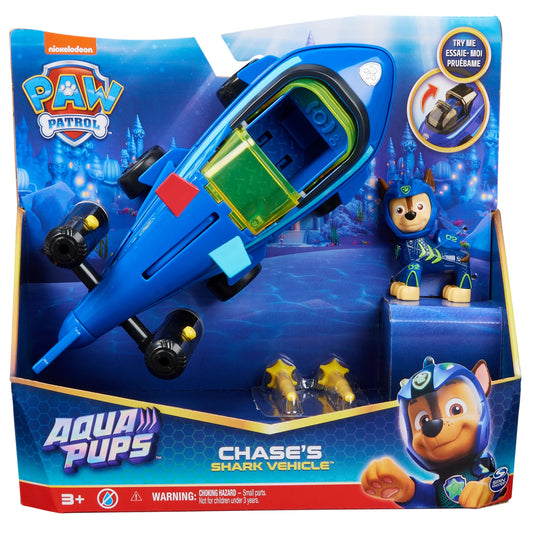 Paw P. Aqua Pups Chase+Vehicle