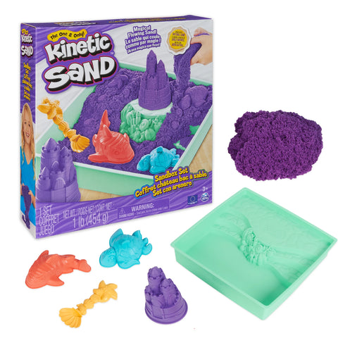 Kinetic Sand Box Lila 454 g