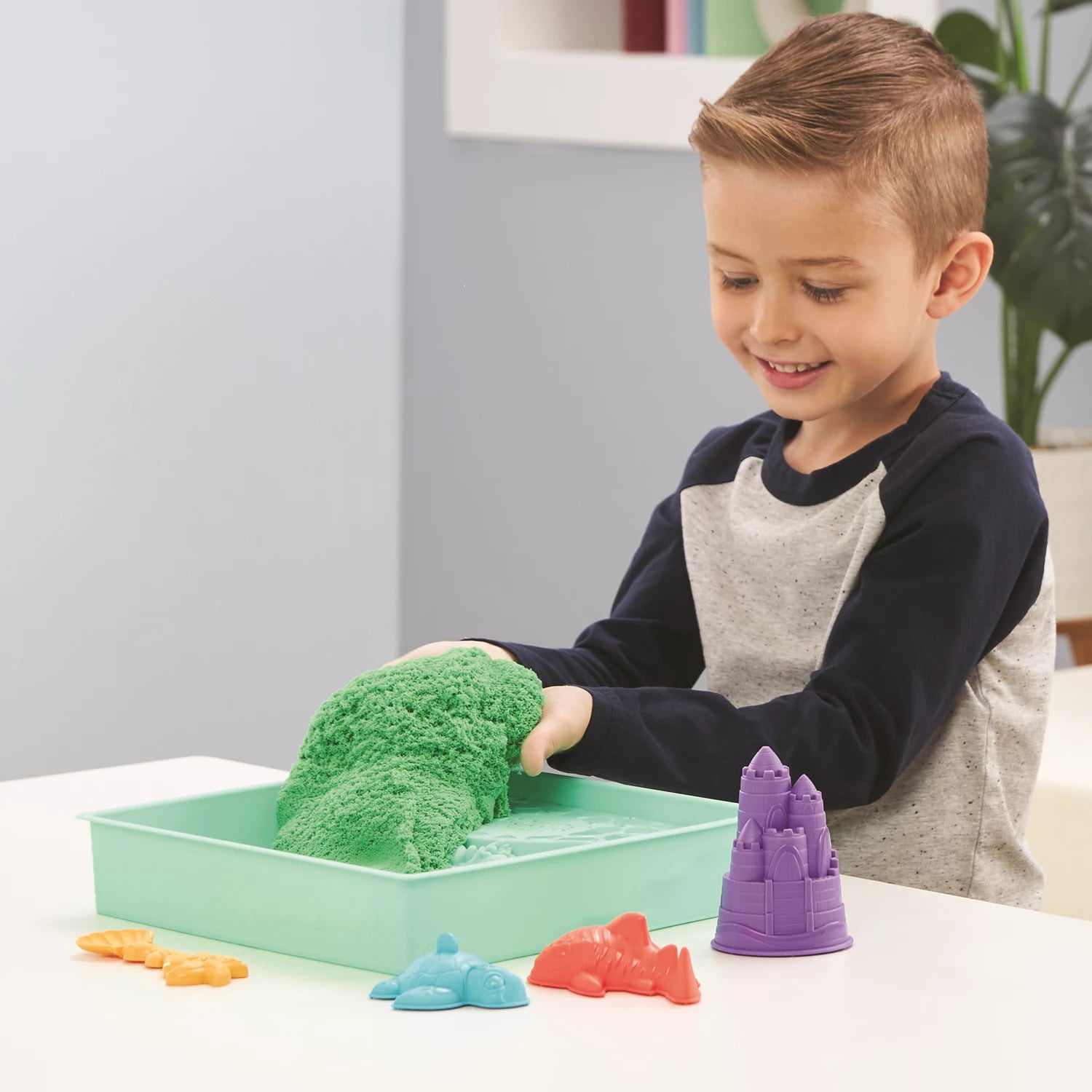 Kinetic Sand Box Grün 454 g