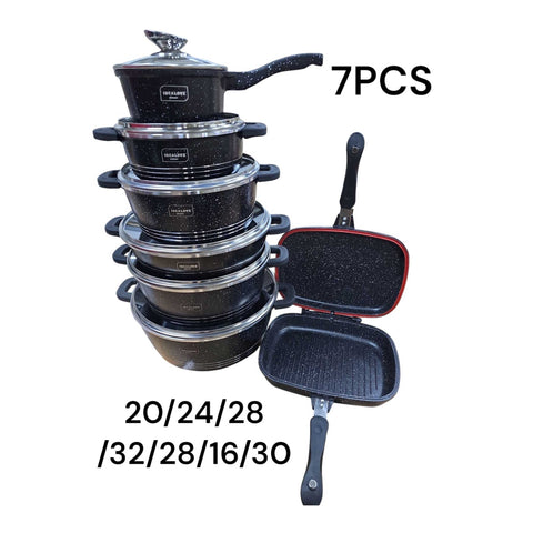 7er-Set Kochtöpfe – Verschiedene Grössen, Top Preis