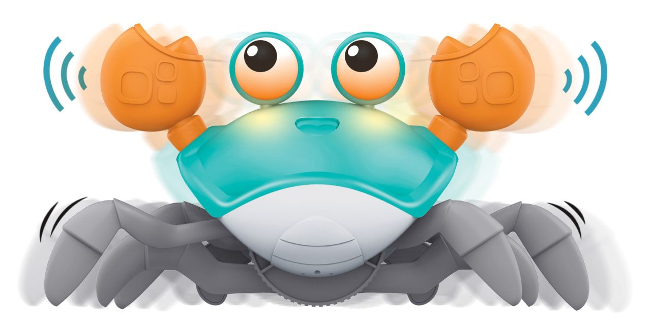 Totally Trendy laufende Krabbe mit Musik & Sensor