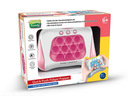 Totally Trendy Push Fidget Popper pink