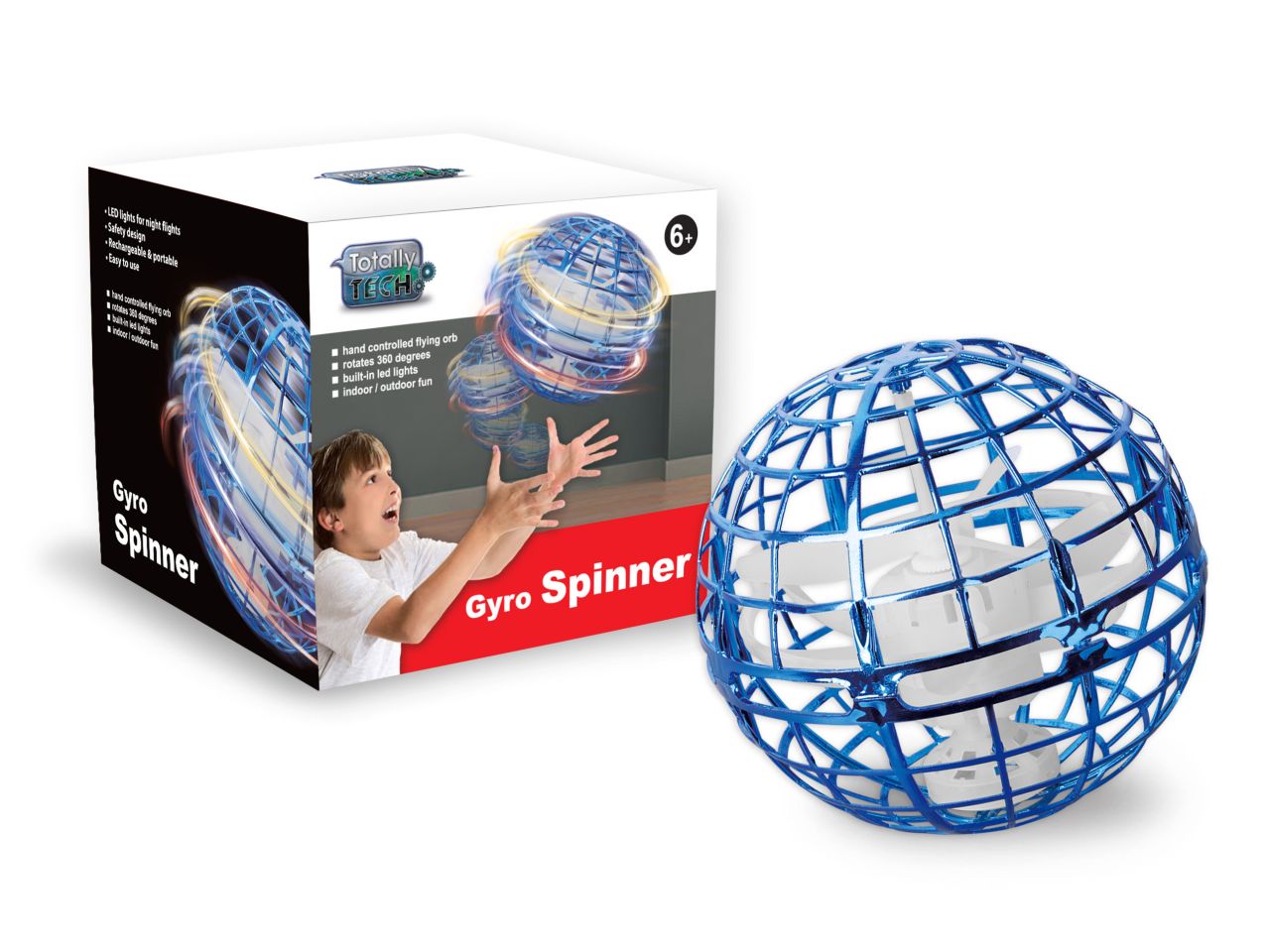 Gyro Spinner Flying Ball assortiert