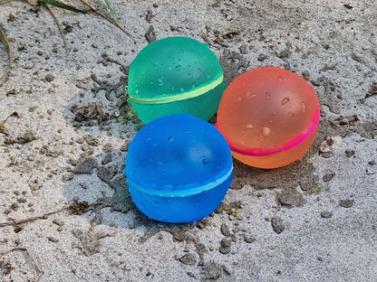 Wiederverwendbare Silikon Wasserbomben 6 Stück