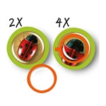 Becherlupe mit Pinzette 45mm (MQ12)