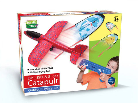Totally Trendy 2 in 1 Kite & Glider Catapult