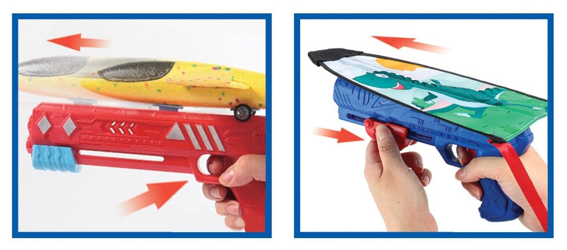 Totally Trendy 2 in 1 Kite & Glider Catapult