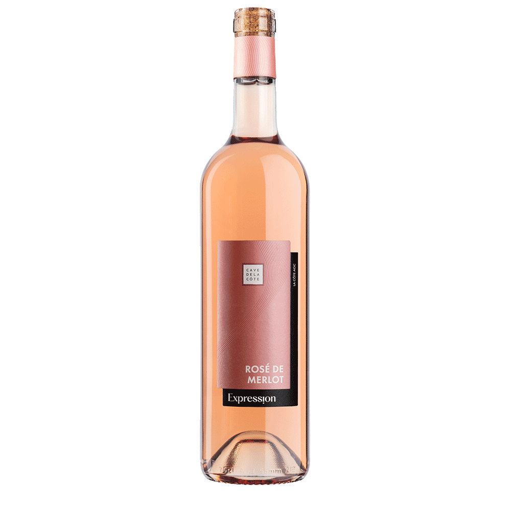 Expression Rosé Merlot La Côte AOC 75cl