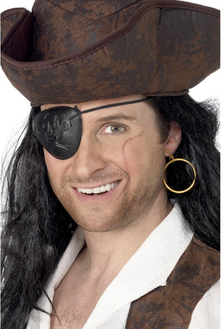 Augenklappe Pirat mit Ohr-