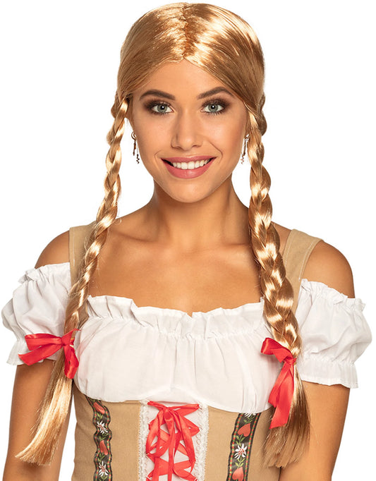 Perücke Heidi blond