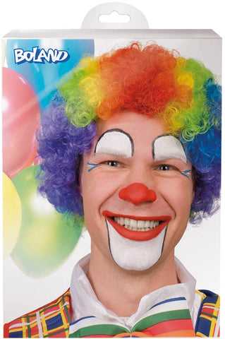 Perücke Clown bunt