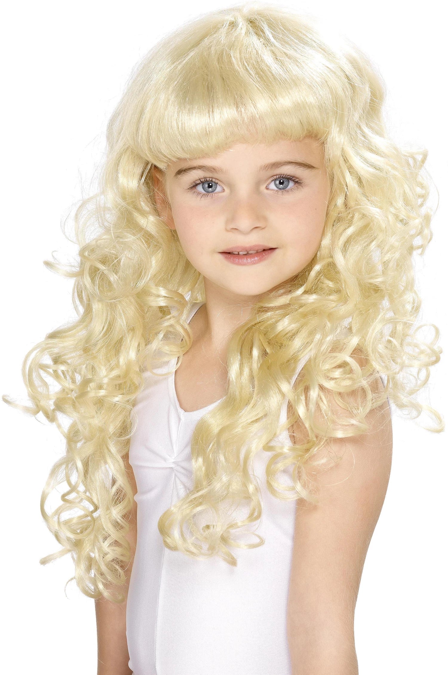 Kinderperücke Locken blond