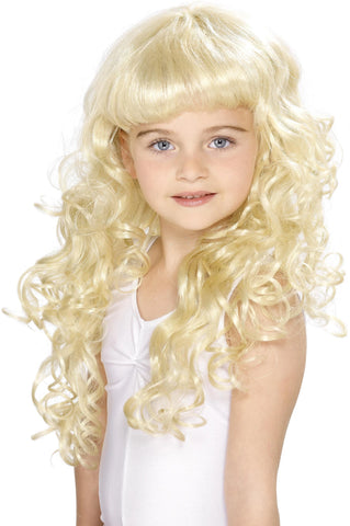 Kinderperücke Locken blond