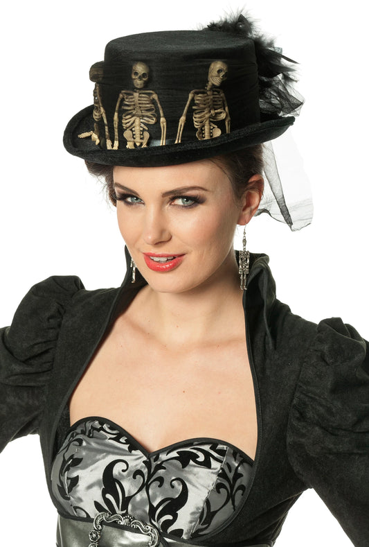 Zylinder mit Skeletten