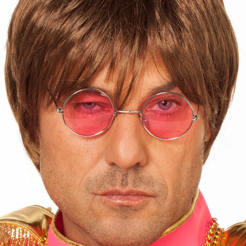 Brille John Lennon rosa