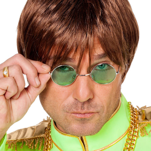 Brille John Lennon grün