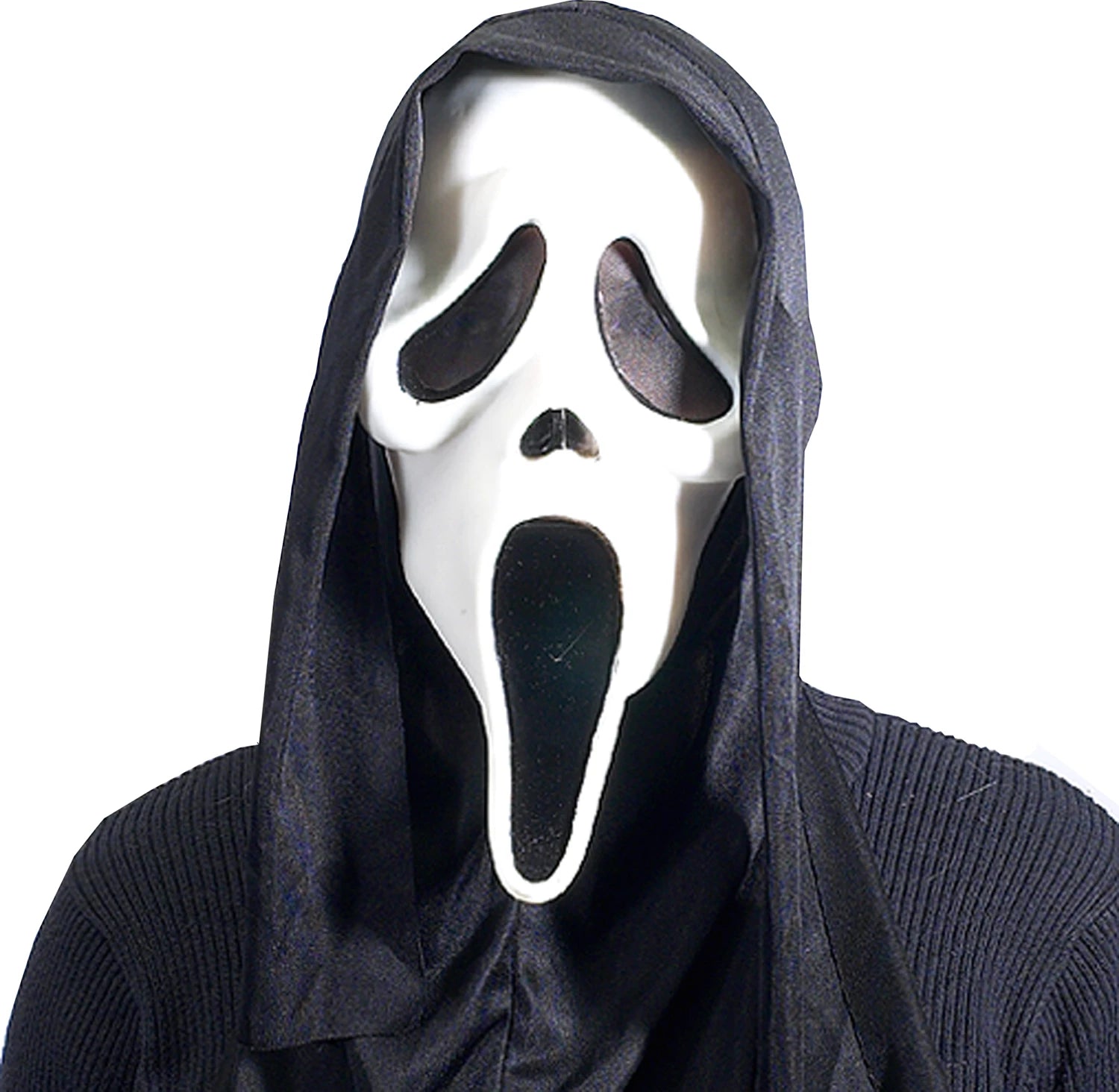 Maske Scream mit Tuch