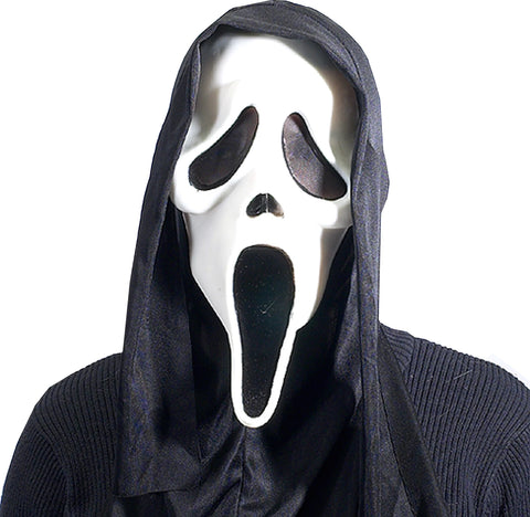 Maske Scream mit Tuch