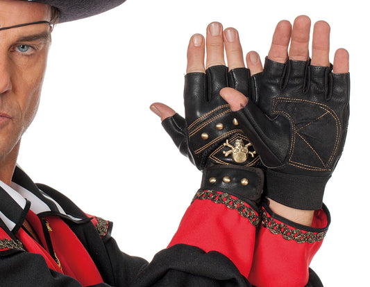 Handschuhe Lederlook