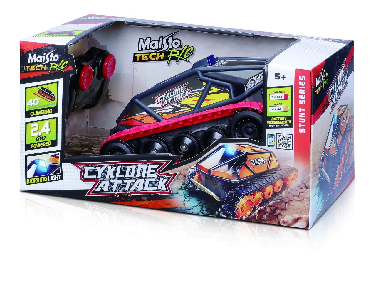 RC Cyklone Attack mit Raupen 2.4 GHz