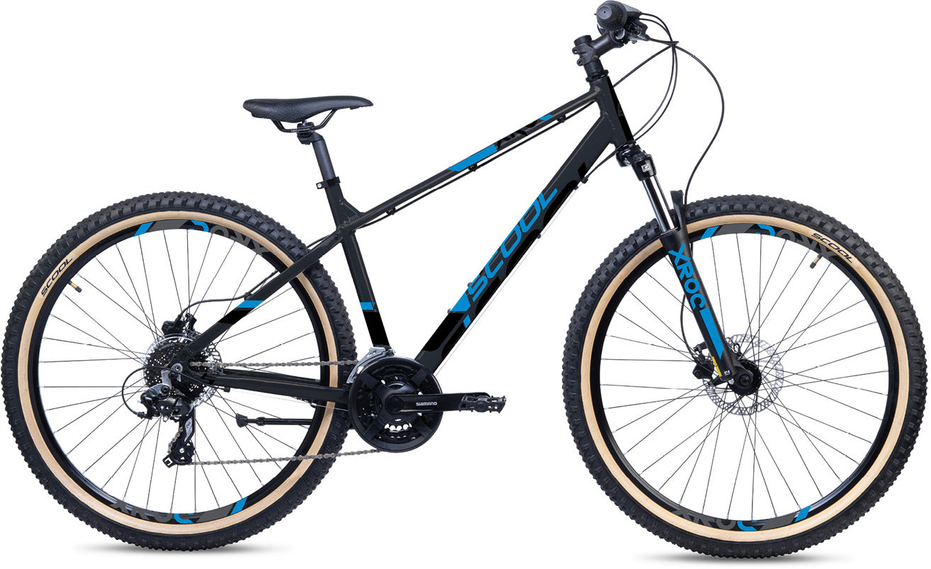 S'COOL | Fahrrad | Xroc plus 27,5-24S Altus RH45 | Black blue