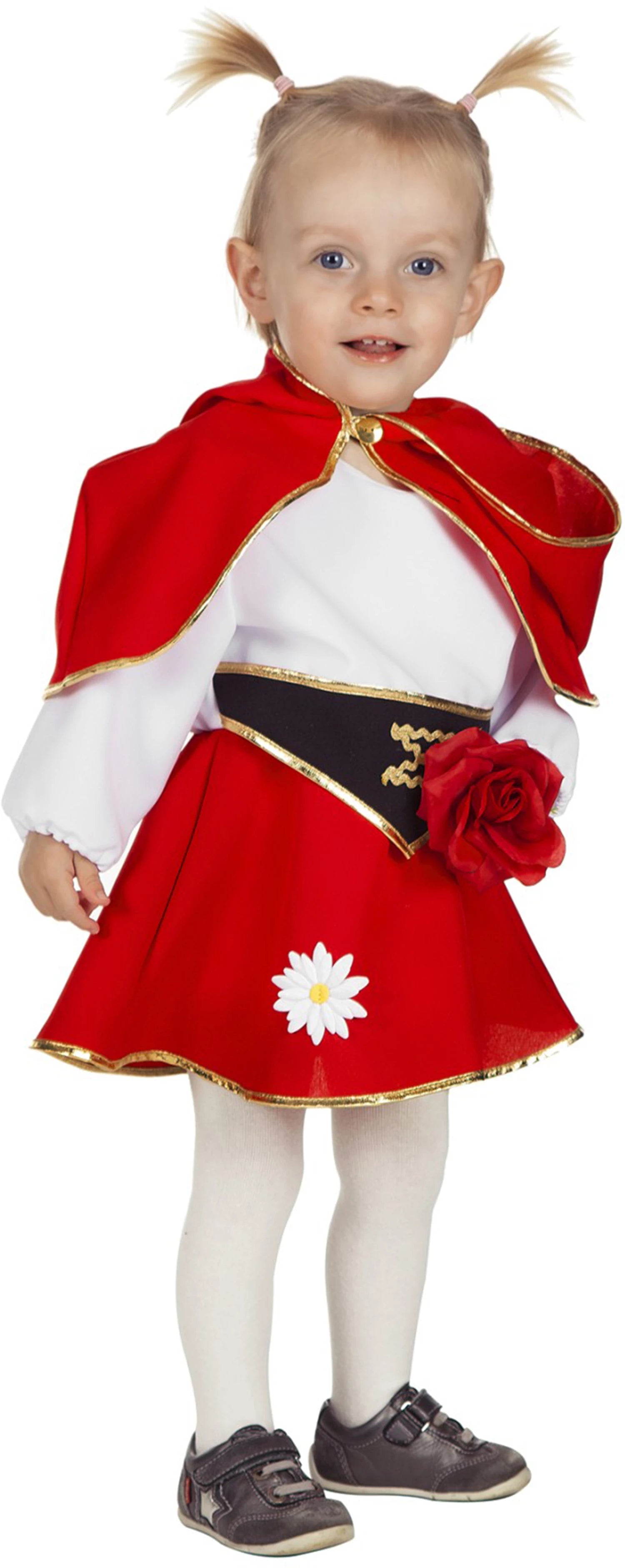 Rotkäppchen Kostüm, Gr. 80
